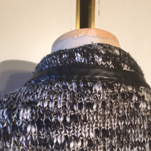 Guess Knit and Faux Leather Jacket - Picture 5 of 15